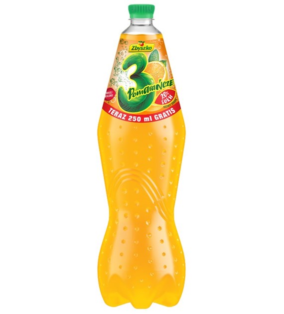 Zbyszko Napój 3 Pomarańcze 1,75l/6 DRS