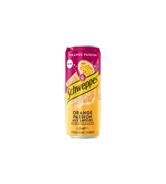 Schweppes Orange Passion (sleek can) 0,33l
