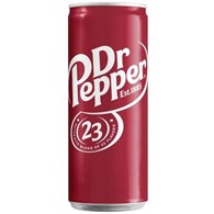 Dr Pepper  (sleek can) 0,33l