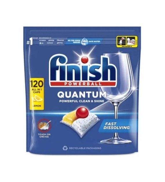 Finish Dishwasher Capsules Quantum 1,248kg