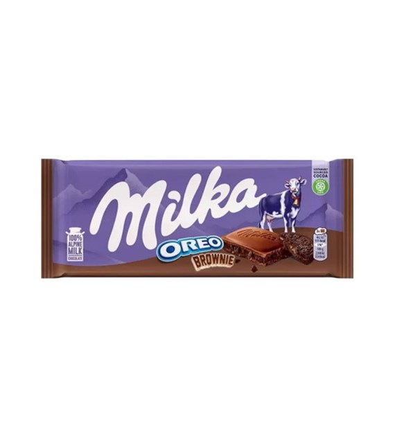 @ Milka Czekolada Oreo Brownie 100g/22 IMP