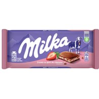 Milka Czekolada Strawberry Truskawka 100g/22 IMP