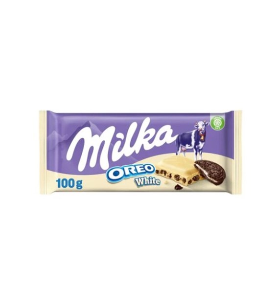 @ Milka Czekolada Oreo White 100g/22 IMP