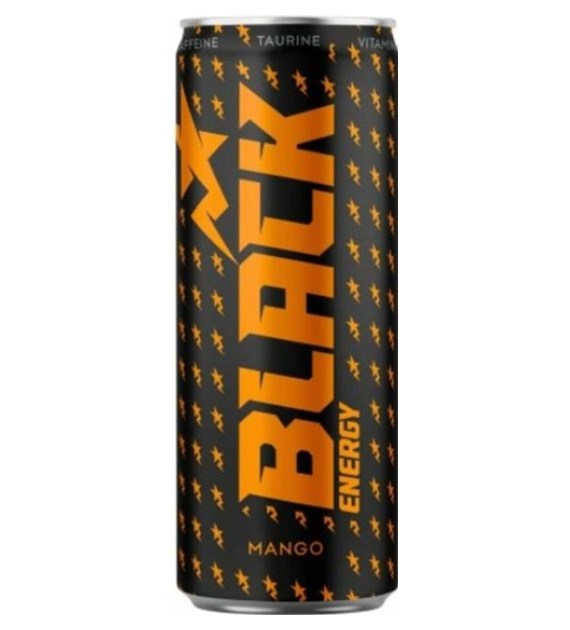 Black Energy Drink Mango 0,25l
