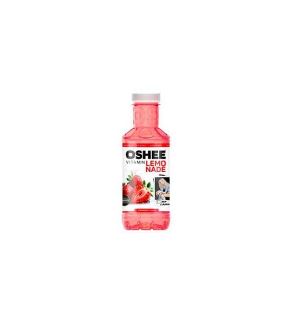 Oshee Vitamin Lemonade Strawberry 555ml