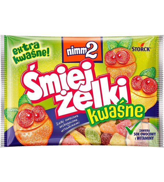 Śmiejżelki SmileGummi Kwaśne 100g/24 IMP