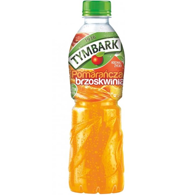 Tymbark Napój Brzoskwinia Pomarańcza 500ml/12 DRS