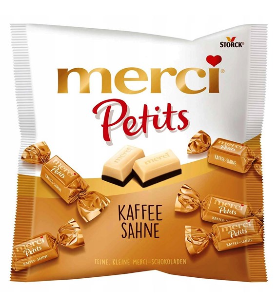 Storck Praliny Merci Petits Kaffee Sahne 125g/12