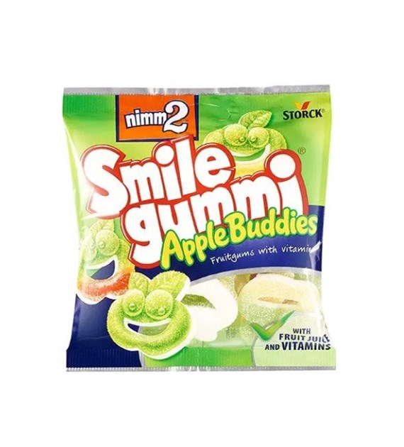 @ Storck Nimm2 SmileGummi Apple Buddies 90g/18 IMP
