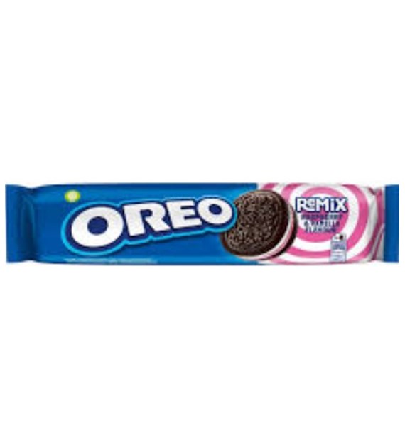 Oreo Remix Raspberry & Vanilla 157g