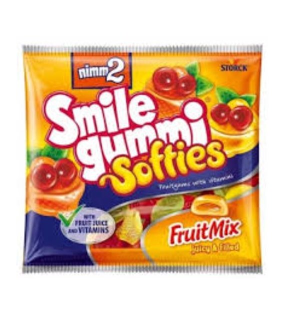 Storck Nimm2 Smile Gummii Softies Fruit 90g/28 IMP