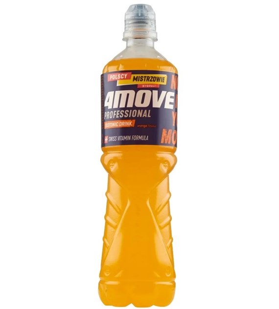 4Move Napój Izotoniczny Orange  750ml/6 DRS