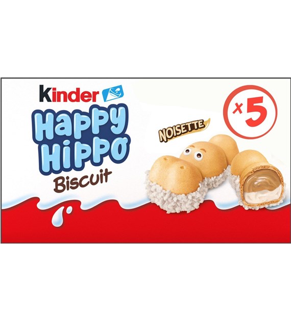 @Ferrero Kinder Happy Hippo Noisette 103,5g/10 IMP