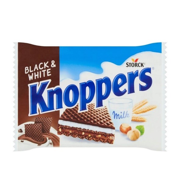 Storck Wafel Knoppers Black & White 25g/24 IMP