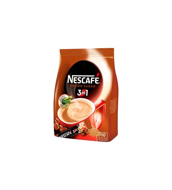 Nescafe 3in1 Brown Sugar Bag (10*16,5g)