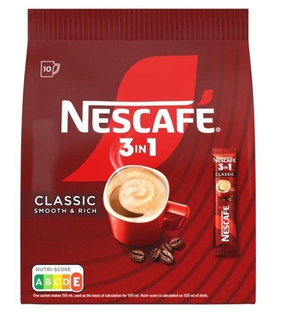 Nescafe 3in1 Classic Bag (10*15,5g)