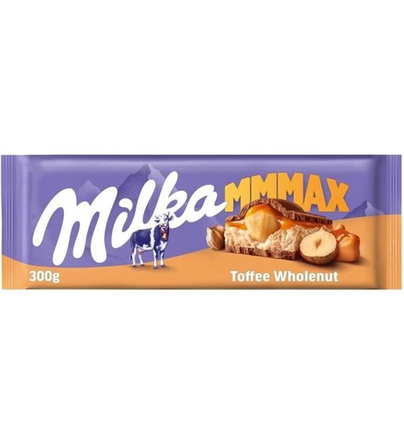 Milka Czekolada Toffee Wholenuts 300g