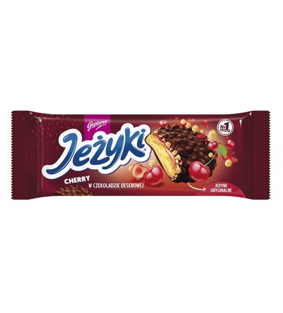 Goplana Jeżyki Cookies Dark Cherry 140g