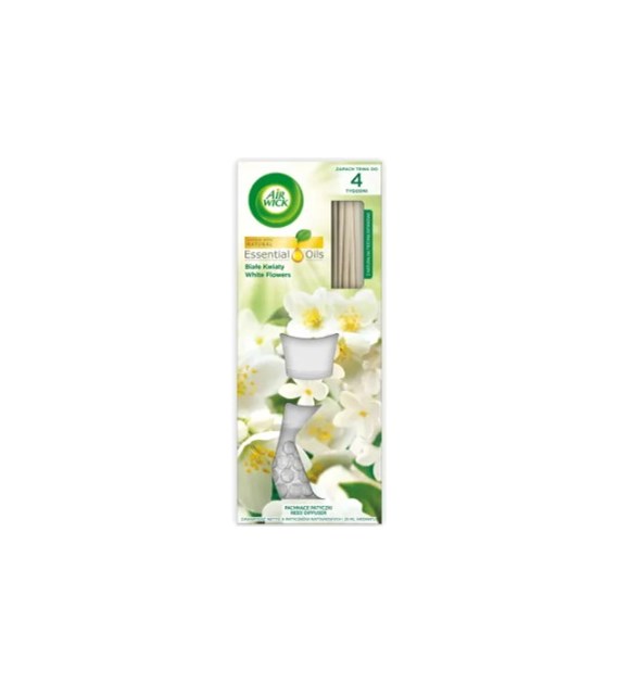 Air Wick Patyczki Zapach. Białe Kwiaty 25ml/5
