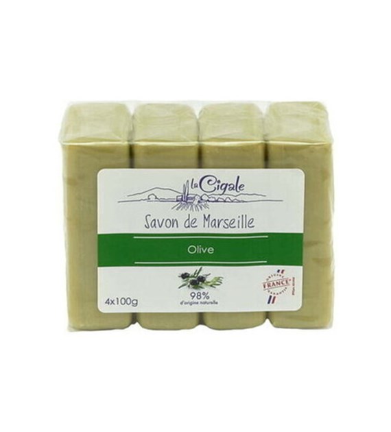 La Cigale Soap Olive 4x100g
