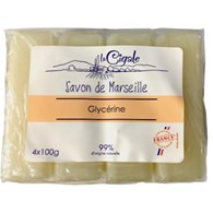 La Cigale Soap Glycerine 4x100g