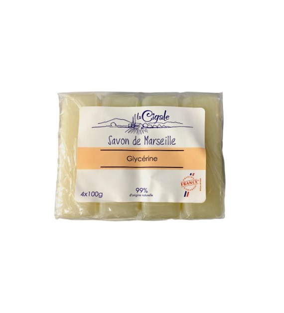 La Cigale Soap Glycerine 4x100g