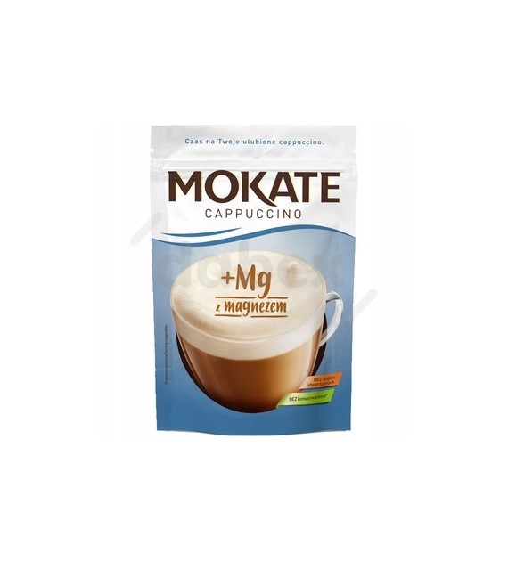 Mokate Cappuccino Magnez Struna 110g/10