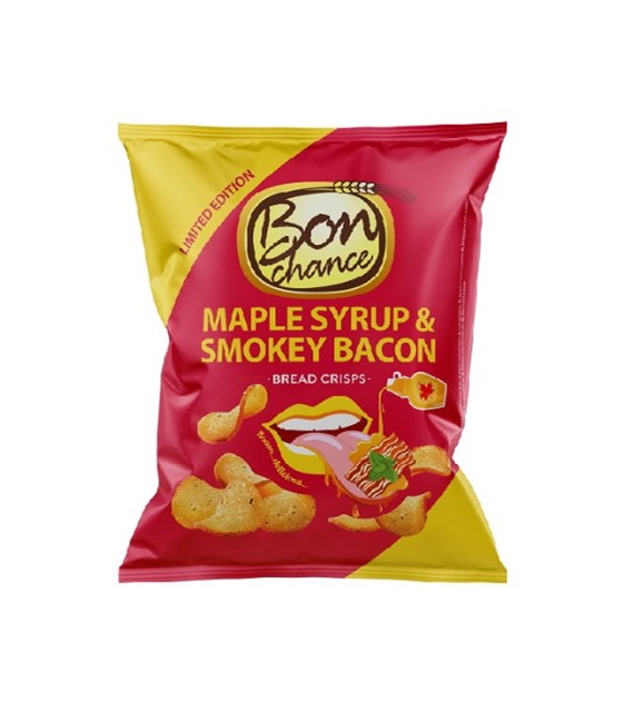 Bon Chance Bread Chips Maple Syrup&Bacon 120g