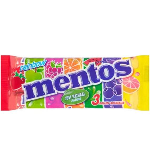 @ Mentos Rainbow 3pak 112,5g/25