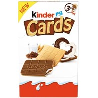 @ CIASTKO KINDER CARDS 76,8g/18