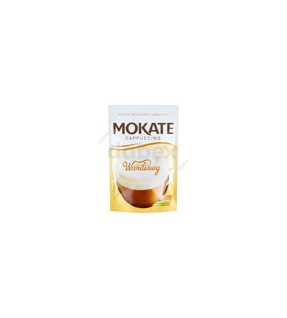 Mokate Cappuccino Waniliowe Struna 110g/10