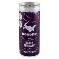 Komodo Energy Drink Black Currant  0,25l