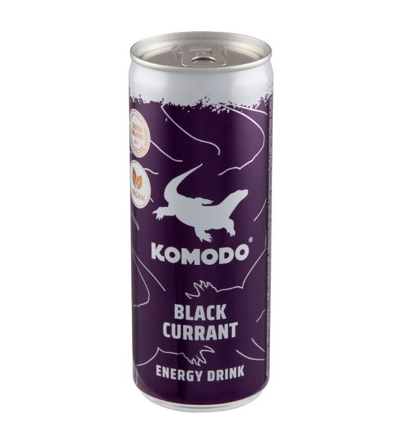 Komodo Energy Drink Black Currant  0,25l