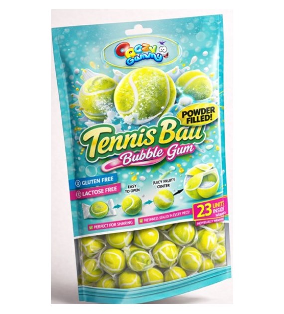 @ Guma Kulka Crazy Gummy Tennis 80g/10 IMP