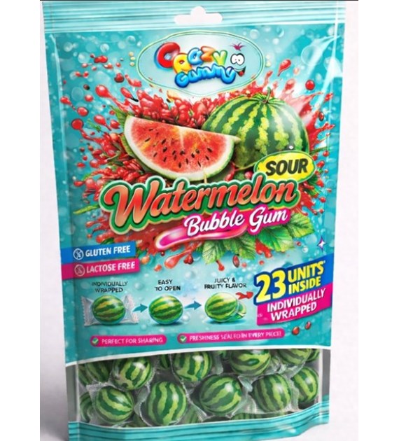 @ Guma Kulka Crazy Gummy Watermelon 80g/10 IMP