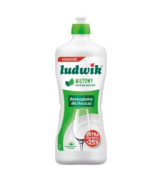 Ludwik Płyn do Naczyń Mięta 900ml/12