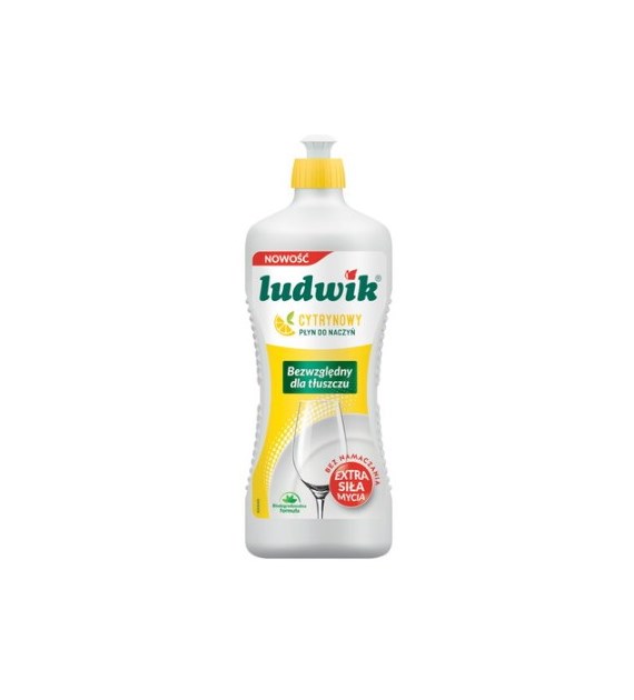Ludwik Płyn do Naczyń Cytryna 900ml/12
