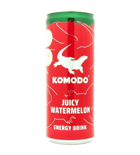 Komodo Energy Drink Juicy Watermelon 0,25l