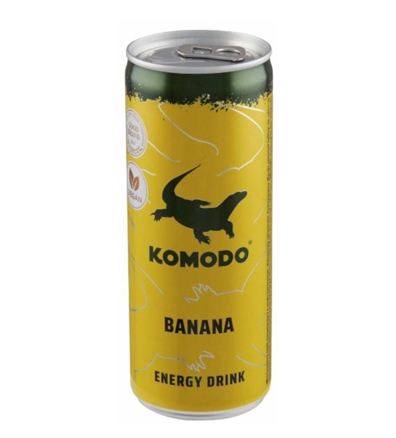 Komodo Energy Drink Banan 0,25l