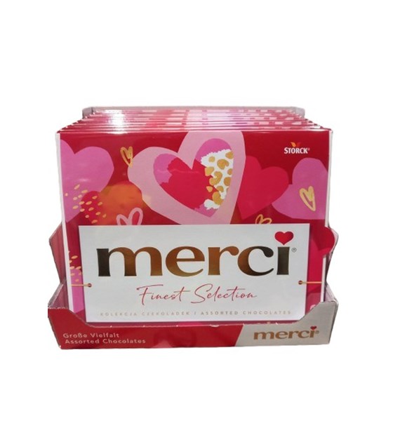 Storck Bomboniera Merci Czerwona 250g/10 PROMO