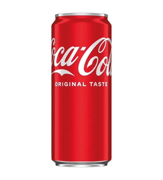 Coca Cola Puszka Wysoka 330ml/24 (bez folii) DRS