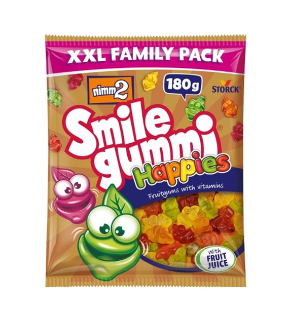 @ Śmiejżelki SmileGummi Happies 180g/18 IMP