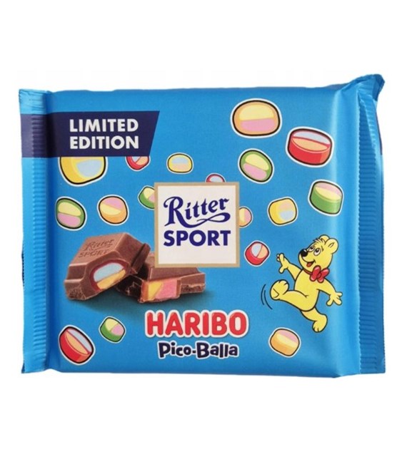Ritter Sport Milk Chocolate Pico-Balla 100g