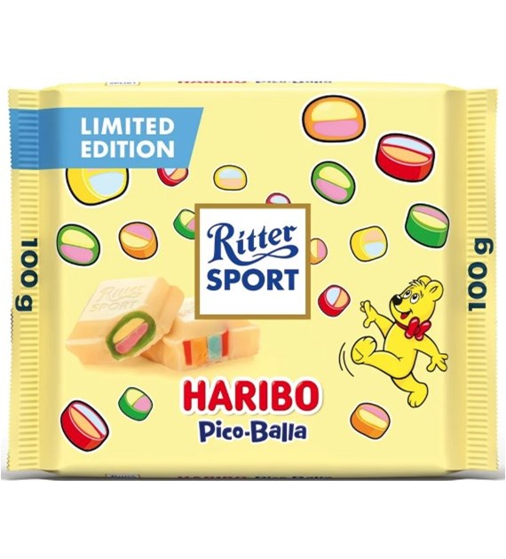 Ritter Sport White Chocolate Pico-Balla 100g