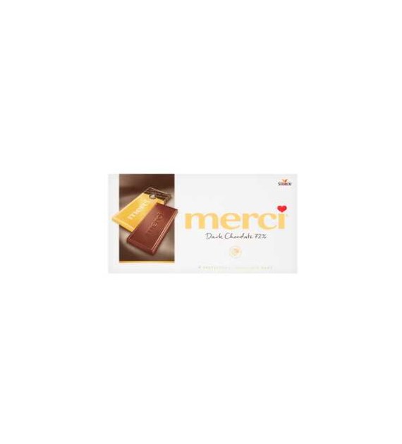Storck Czekolada Merci Gorzka 72% 100g/15