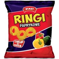Rymut Chrupki Ringi Paprykowe 20g/90