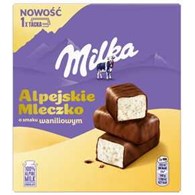 @ Milka Alpejskie Mleczko Waniliowe 165g/14