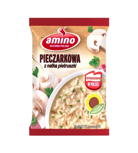 Amino Zupa Pieczarkowa z Natką Pietruszki 64g/22