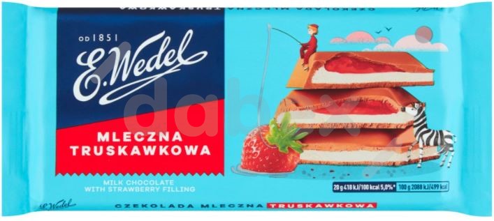 Wedel Strawberry Chocolate 100g