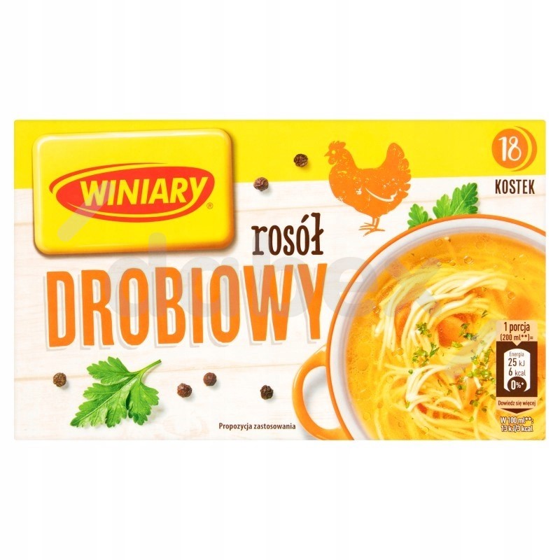 Winiary Rosołki Drobiowe 9l 180g/16